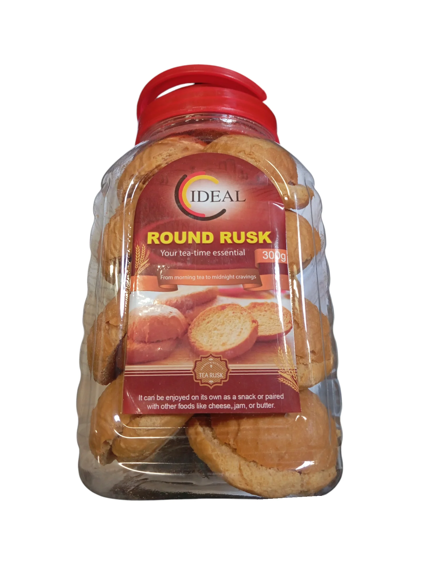 Ideal Plain Round Rusk 